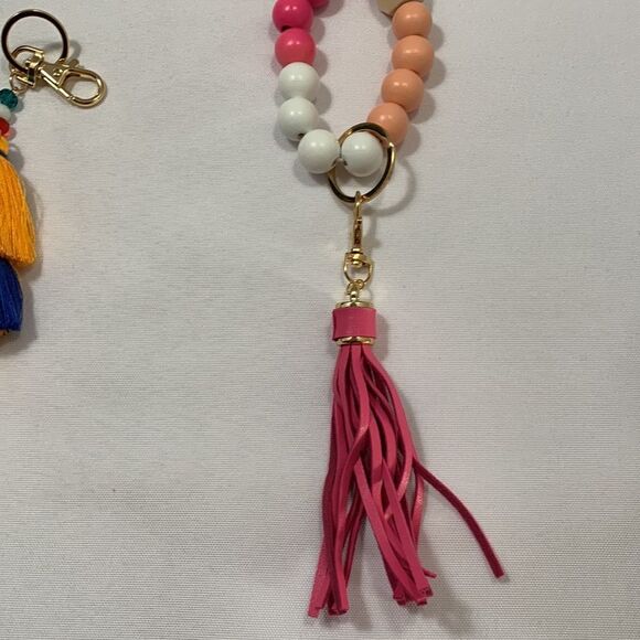 Set of two tassel keychains. Both are NWOT - Picture 5 of 5